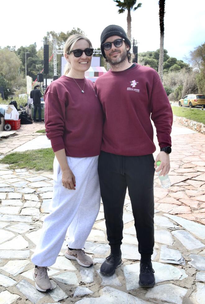 Η sporty εμφάνιση της Μελέτη με τον Θοδωρή Μαροσούλη: