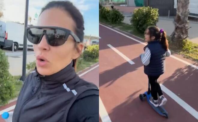 Χατζίδου: Δείτε την εντυπωσιακή λαμπάδα που της έφτιαξε το βαφτιστήρι της