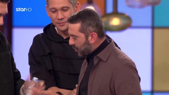 MasterChef: Η μπουκιά που παραλίγο να «πνίξει» τον Λεωνίδα Κουτσόπουλο
