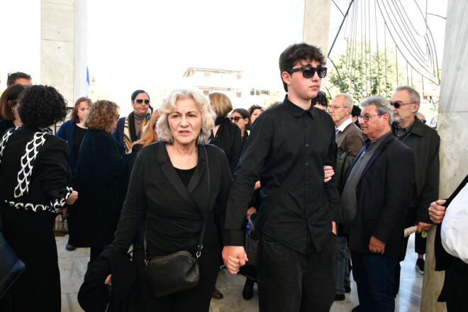 Η Θεανώ Φωτίου με τον εγγονό της Δημήτρη - Eurokinissi