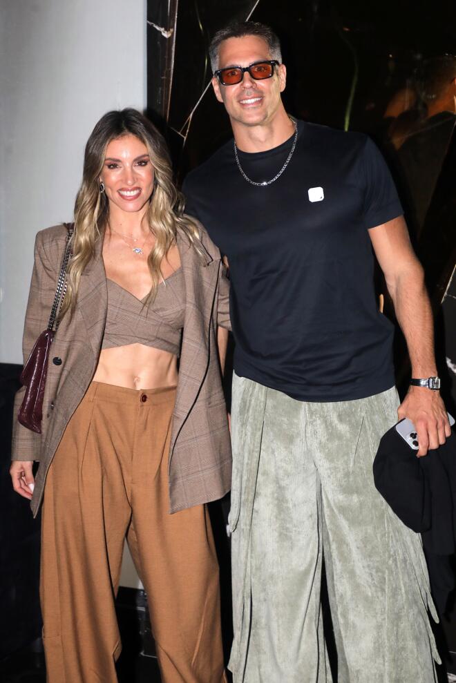 Η Αθηνά Οικονομάκου και ο Μπρούνο Τσερέλα/ φωτογραφία από NDP