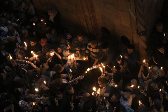 Τελετή Αγίου Φωτός Ιεροσόλυμα 2