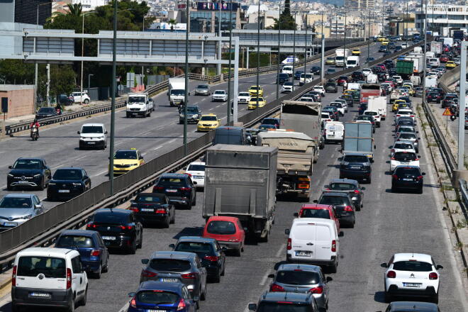 κίνηση λόγω της εξόδου για το Πάσχα 1