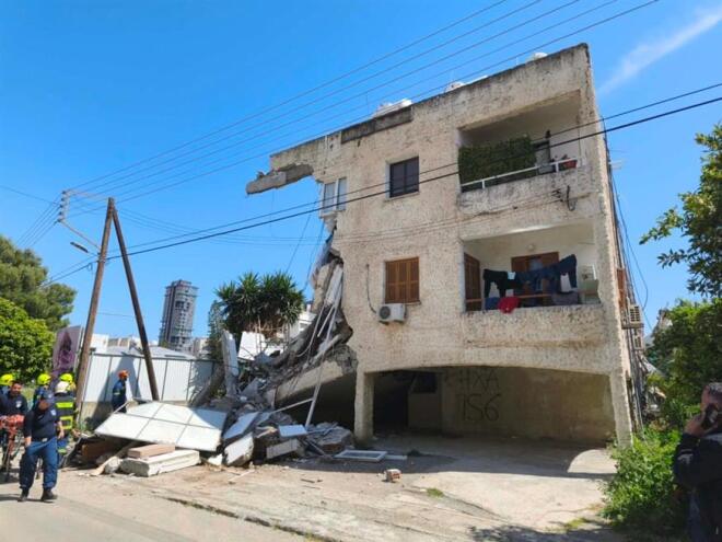 Συναγερμός στην Κύπρο από τη μερική κατάρρευση πολυκατοικίας - philenews.com