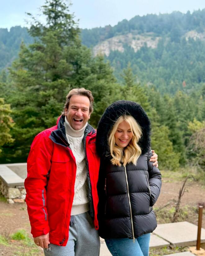 Ο Μάκης Παντζόπουλος κι η Ελένη Μενεγάκη κάνουν συχνά εξορμήσεις