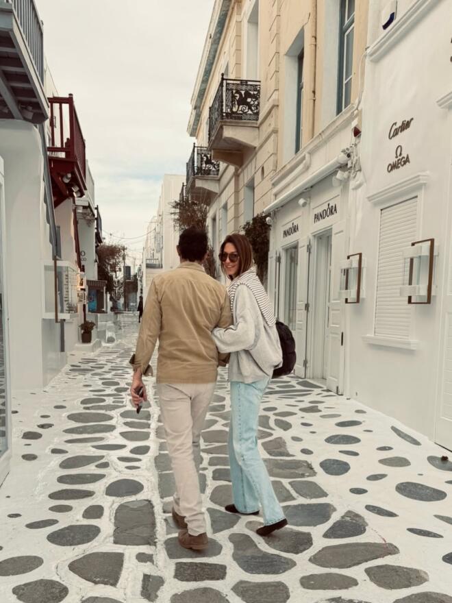 Φίλιππος Μιχόπουλος - Κωνσταντίνα Ευριπίδου: Πάσχα στη Μύκονο