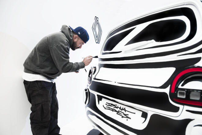 Renault Twingo E-Tech Electric: Έγινε και σκίτσο 