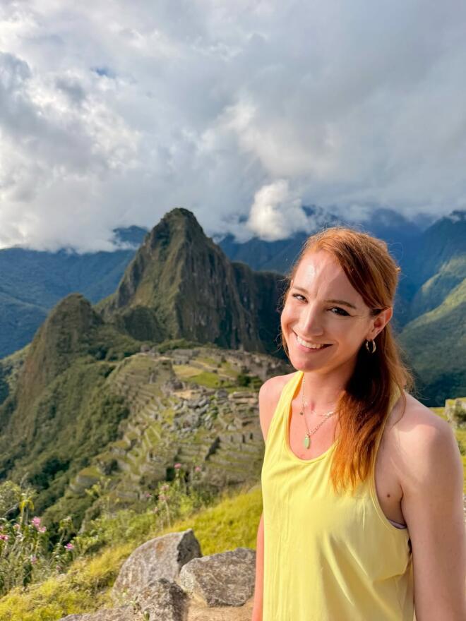 Στεφανία Γουλιώτη: Εντυπωσιασμένη από το Μάτσου Πίτσου!