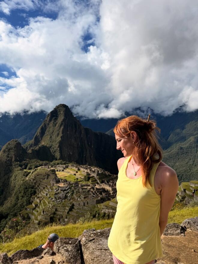 Στεφανία Γουλιώτη: Εντυπωσιασμένη από το Μάτσου Πίτσου!