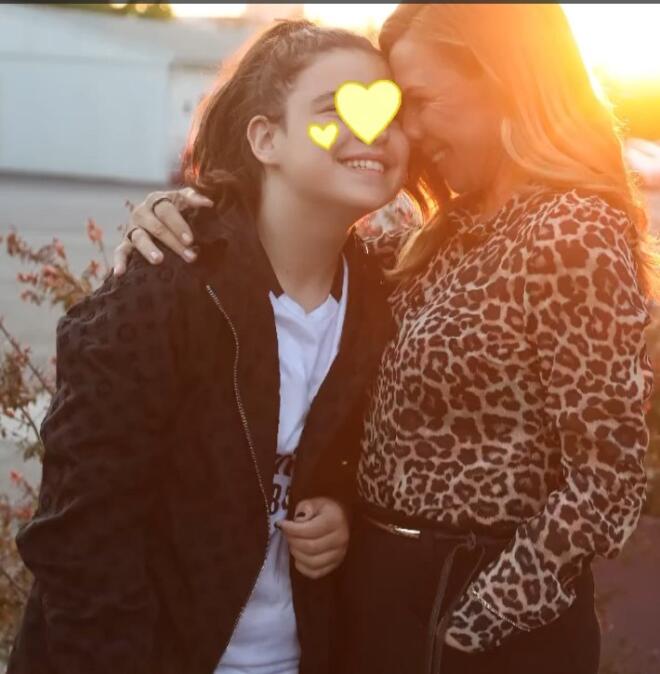 H Kατερίνα Καραβάτου, με την κόρη της Αέλια / Φωτογραφία: Instagram.com