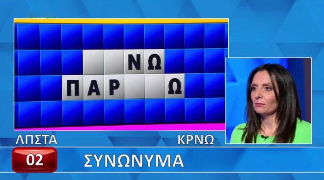 Τροχός της Τύχης: Μικρός ο γρίφος, δύσκολος για την Ιωάννα - Για εσένα;
