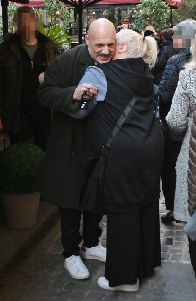 O Nίκος Μουτσινάς με την Παρθένα Χοροζίδου/ φωτογραφία από ndpphoto.gr