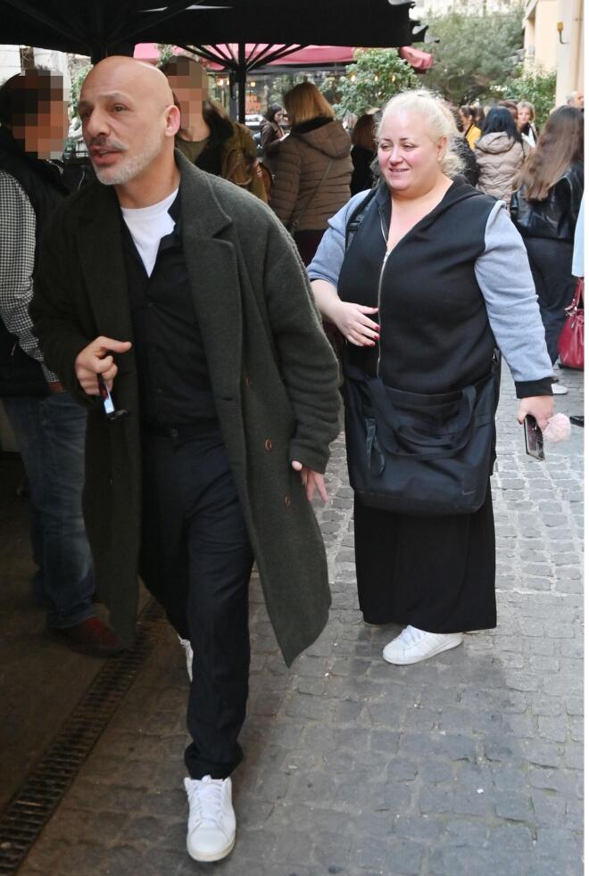 O Mουτσινάς και η Παρθένα Χοροζίδου είναι χρόνια φίλοι/ φωτογραφία από NDPPHOTO.GR