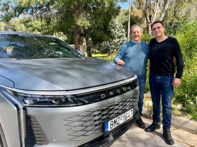 TractioN: Ο ηθοποιός Βαγγέλης Αλεξανδρής στο τιμόνι με τον Κώστα Στεφανή