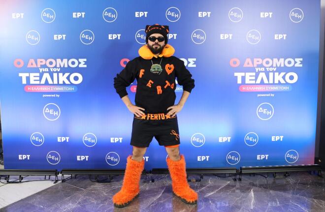 Ο Akylas στην Press Day της Eurovision