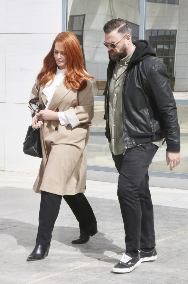 Η Σίσσυ Χρηστίδου με τον αδερφό της, Γιάννης Χρηστίδης/ φωτογραφία από NDP