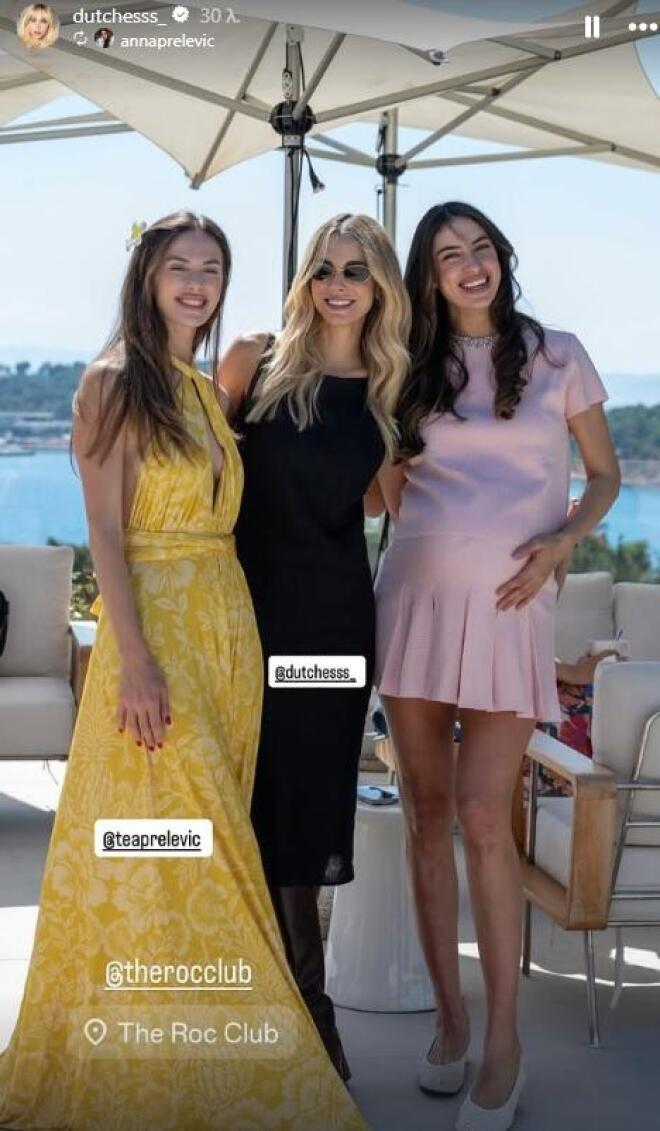 H παραμυθένια διακόσμηση στο baby shower της Άννας Πρέλεβιτς