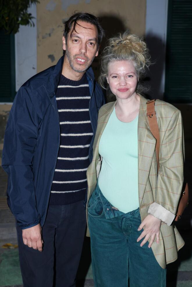 Γιώργος Πράσινος-Λίλα Μπακλέση/ φωτογραφία από NDP. Ανδρέας Νικολαρέας