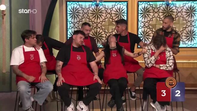 MasterChef: Οι «κόκκινοι» ολοκλήρωσαν τη γλυκιά εβδομάδα με 3/3 νίκες