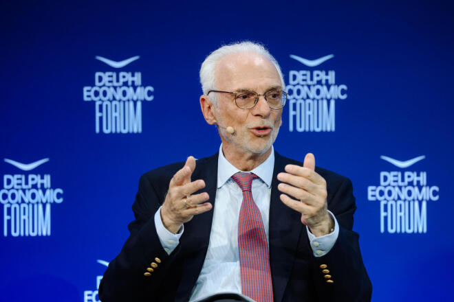 Ο Πέτρος Τζαννετάκης, Αναπληρωτής Διευθύνων Σύμβουλος του Ομίλου Motor Oil, μιλώντας στο 11ο Delphi Economic Forum