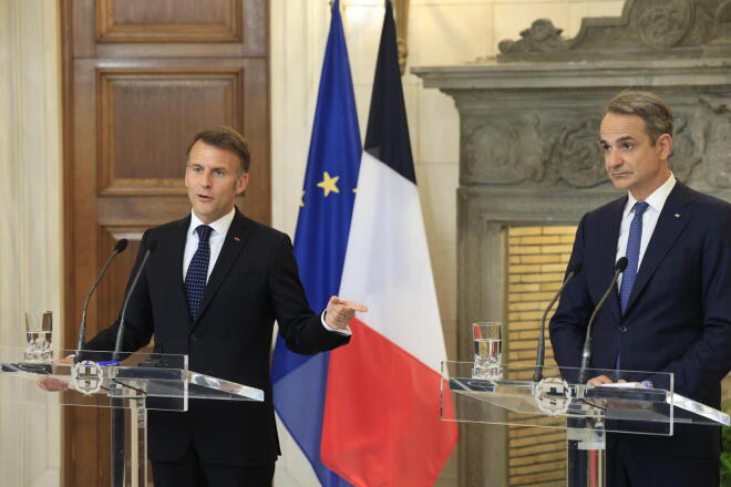 Mητσοτάκης -Μακρόν
