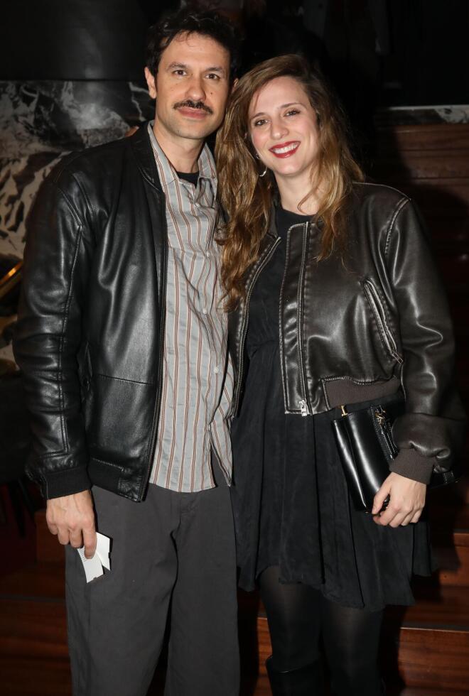 Ο Ορφέας Αυγουστίδης με τη Γεωργία Κρασσά στην επίσημη πρεμιέρα της παράστασης Φλαντρώ» / NDP Photo Agency - Θωμάς Δασκαλάκης