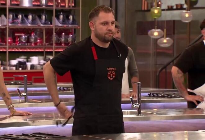 MasterChef 2026: Ο Χρήστος περίμενε ότι θα πάρει τη μαύρη ποδιά