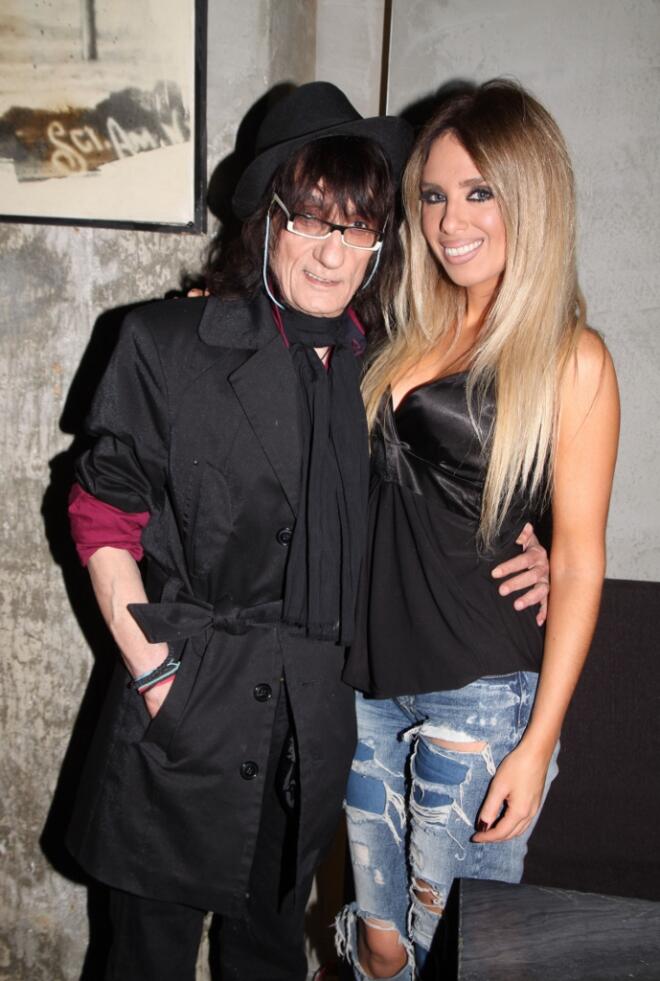 Ο Στάθης Ψάλτης με τη σύζυγό του, Χριστίνα/ φωτογραφία από NDP