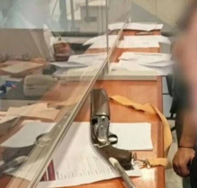 Η καραμπίνα του 89χρονου 