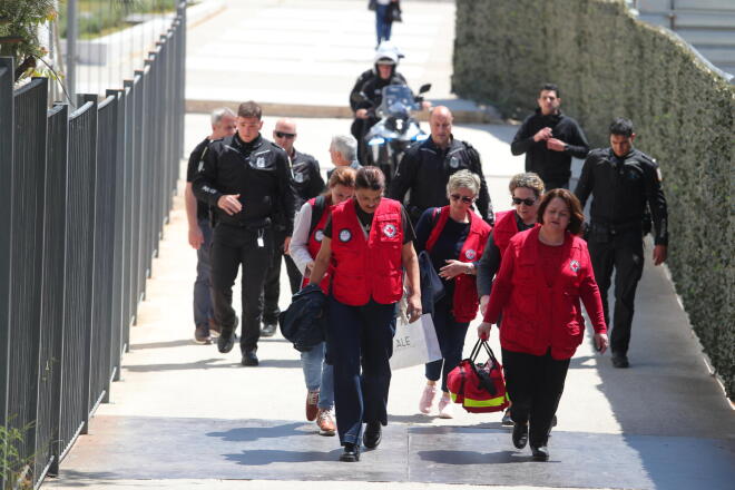 Χάος με πυροβολισμούς στο Πρωτοδικείο
