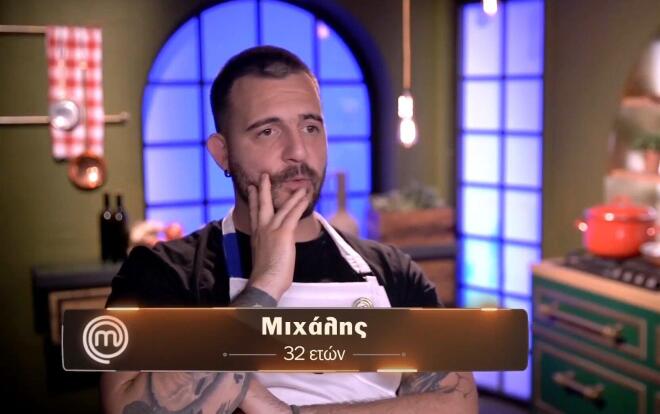 MasterChef 2026: Ο Μιχάλης έδωσε την πρώτη μαύρη ποδιά στον Πέτρο