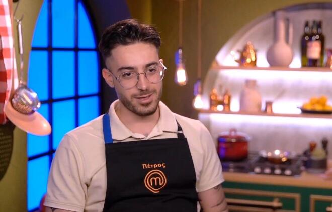 MasterChef 2026: Στον Πέτρο αρέσει η μαύρη ποδιά, αλλά όχι και να χάνει...