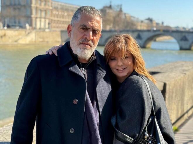 Η Βάσια Παναγοπούλου με τον Κούλλη Νικολάου στη Γη της Ελιάς