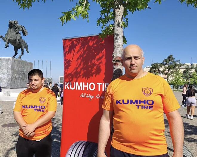  Kumho Tire: Σταθερά δίπλα στον Συλλόγο ΑμεΑ «Ελπίδα» Θεσσαλονίκης