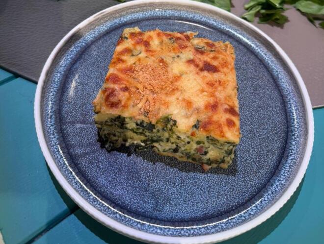 soufle spanaki
