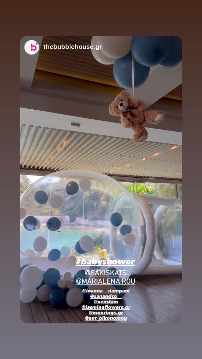 Ρουμελιώτη - Κατσούλης: To baby shower πριν τον ερχομό του γιου τους/ instagram