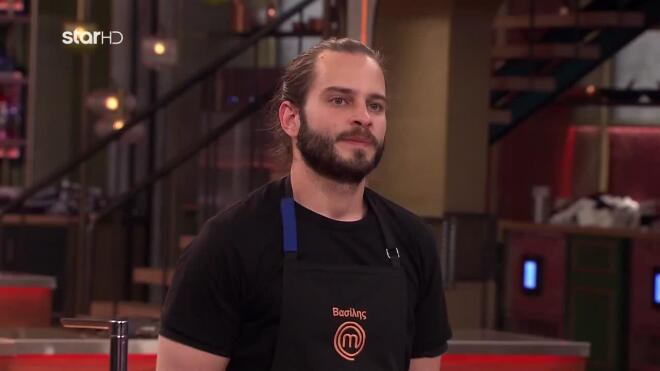 MasterChef: Εκτός 12άδας έμεινε ο Βασίλης