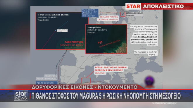 Λευκάδα: Πιθανός στόχος του θαλάσσιου drone η ρωσική νηοπομπή στη Μεσόγειο
