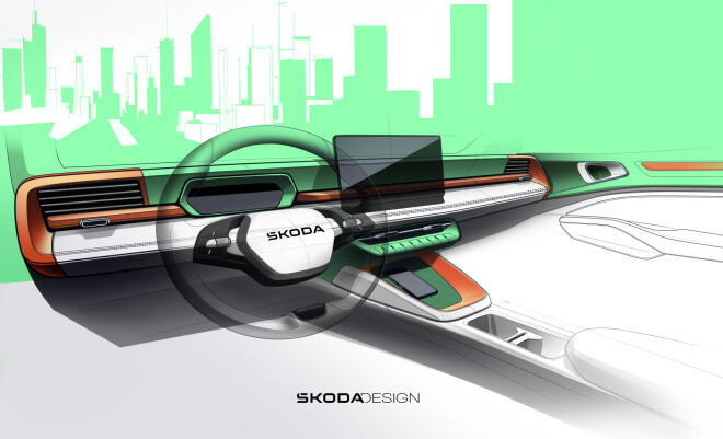 Skoda Epiq: Δείτε τα πρώτα σκίτσα