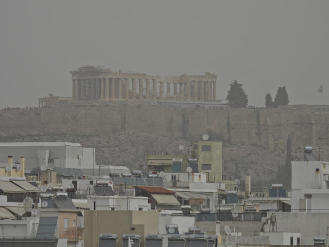 Υποχωρεί η αφρικανική σκόνη από σήμερα το βράδυ - Eurokinissi