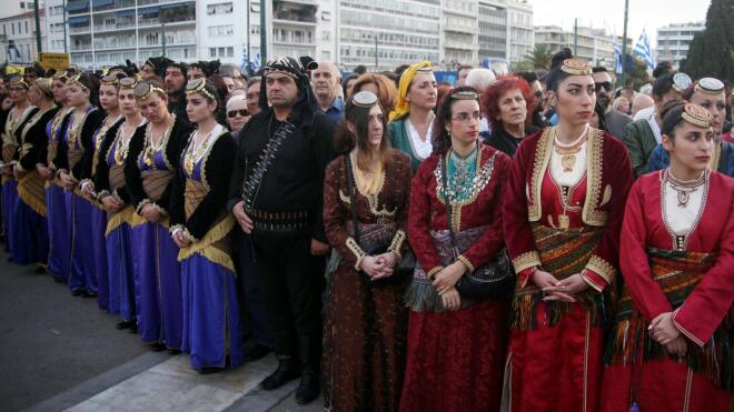 Εκδηλώσεις μνήμης για τη γενοκτονία των Ποντίων στην Αθήνα / Φωτογραφία: Eurokinissi