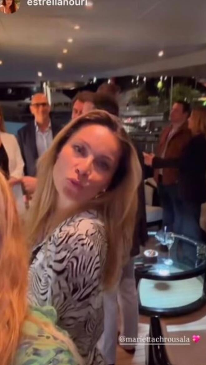 Χρουσαλά - Πατίτσας: Dinner και Eurovision στο πολυτελές γιοτ τους