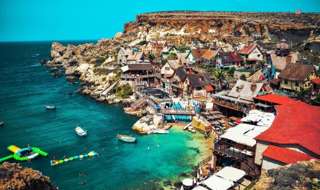 Το χωριό του Ποπάυ στη Μάλτα / Φωτογραφία: Unsplash.com