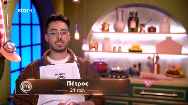 MasterChef: Ο Πέτρος είναι ο πρώτος φιναλίστ του μεγάλου τελικού της Silver Week!