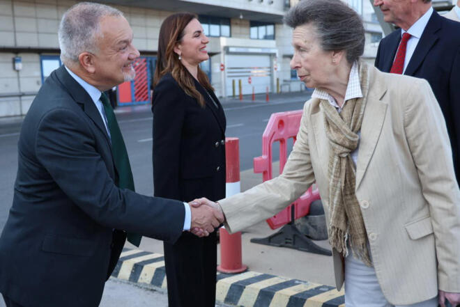 Η πριγκίπισσα Άννα πραγματοποιεί επίσκεψη στη χώρα μας στο πλαίσιο των εκδηλώσεων για την Επέτειο από τη Μάχη της Κρήτης - Eurokinissi