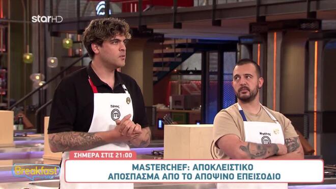 MasterChef: Ο Πάνος άφησε εκτός 5άδας τον Φίλιπ και τον Νίκο