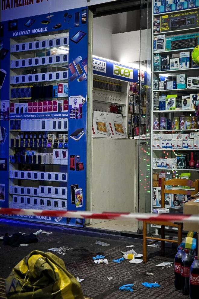 Η αστυνομία συνέλαβε τρία άτομα για τους πυροβολισμούς στα Πατήσια - Eurokinissi