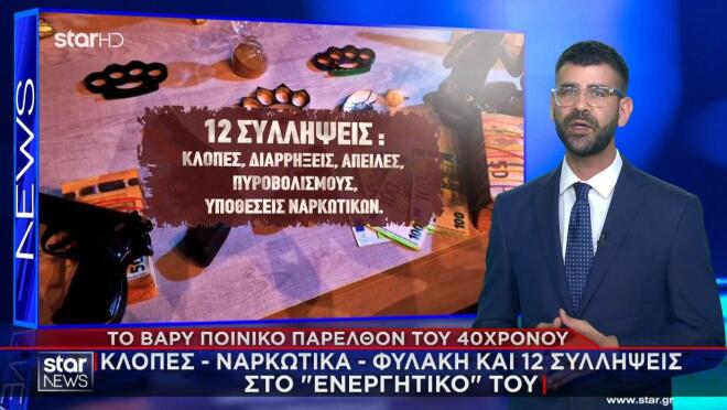 Ένα ολόκληρο οπλοστάσιο είχε 40χρονος στην Πάτρα