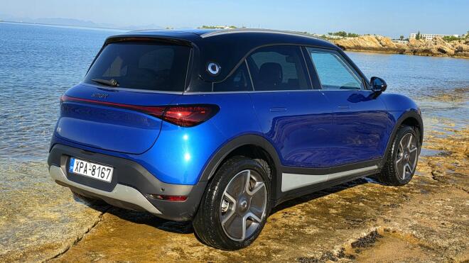 Test drive: Οδηγούμε το νέο smart #1Pro+ 272 HP 69 kWh 