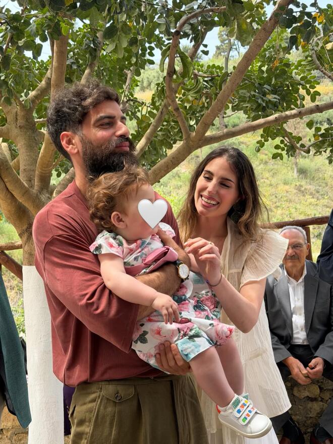 Παυλίνα Βουλγαράκη: H βάφτιση της κόρης της/ instagram